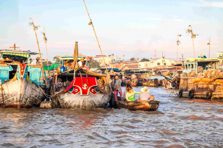 1 DAY SAIGON MEKONG DELTA CRUISING CYCLING - HIB1DSMC1